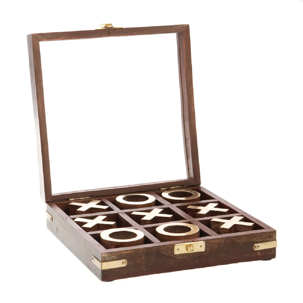 Amadeus Boite En Bois Tic Tac Toe