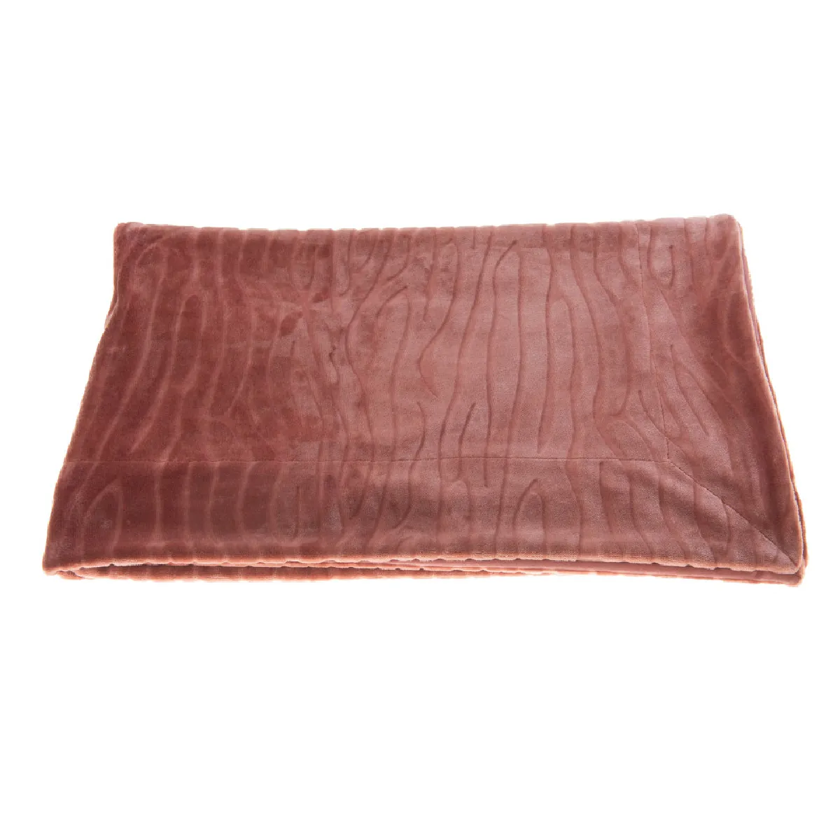 Non Communiqué Rose Plaid Lou Bois De 130X170 Cm - Amadeus - Polyester - Image 2