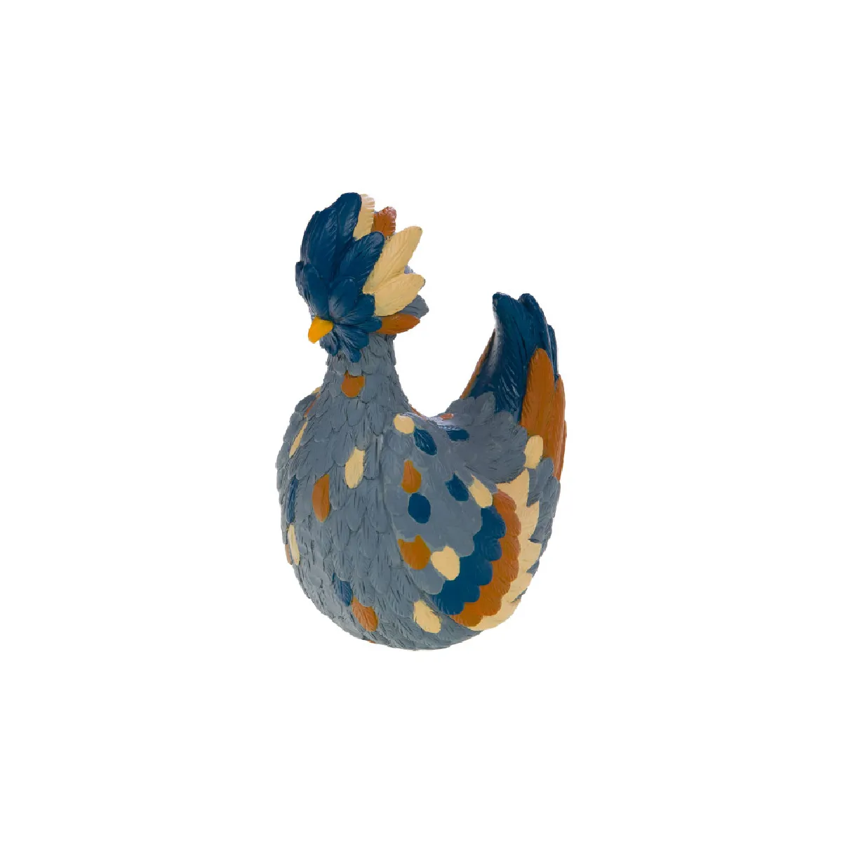 Amadeus Bleu Statue : Poule Olly - Résine - Image 2