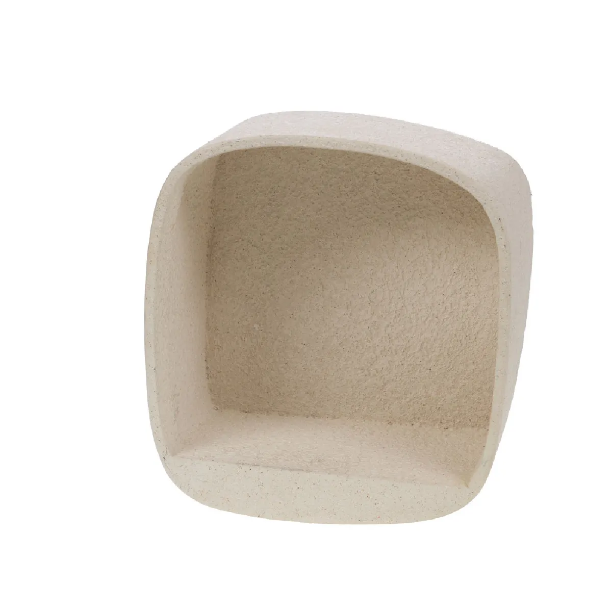 Étagère carrée effet pierre H37 cm Bakar