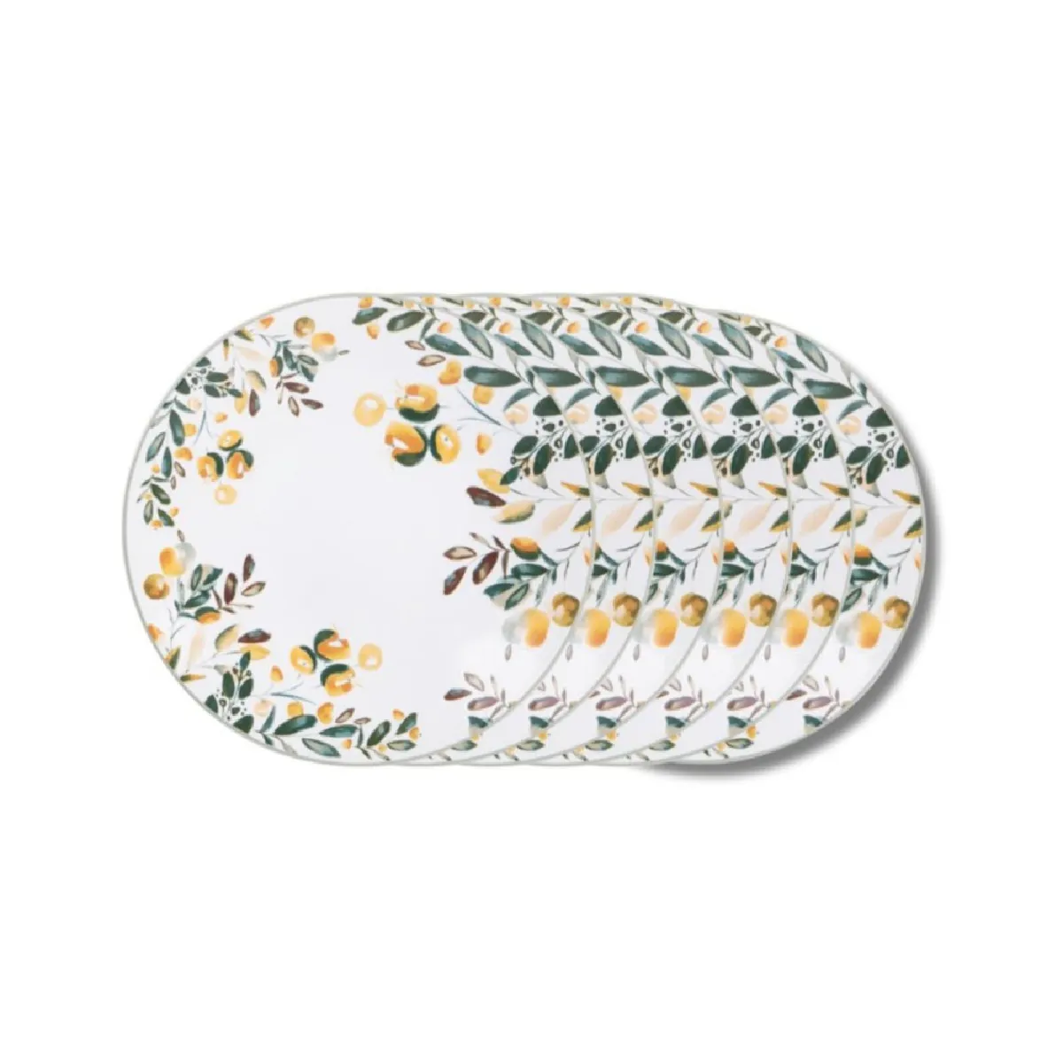 Table Passion Assiette À Dessert Summer 21 Cm (Lot De 6)
