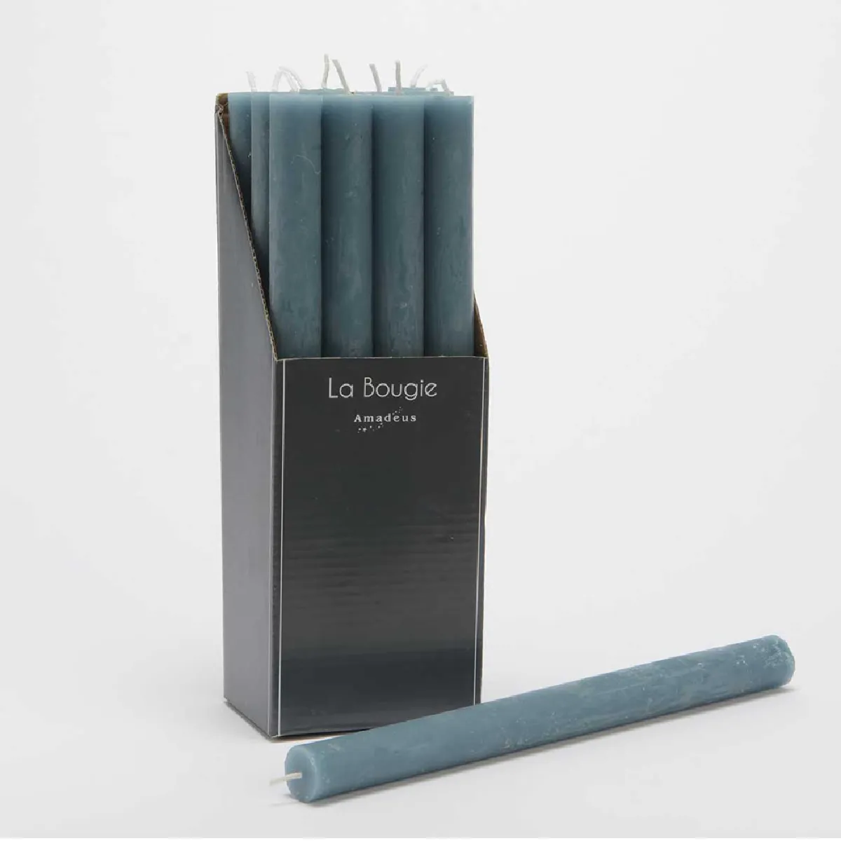 Bougie flambeau 25 cm lot de 12 - vue 2