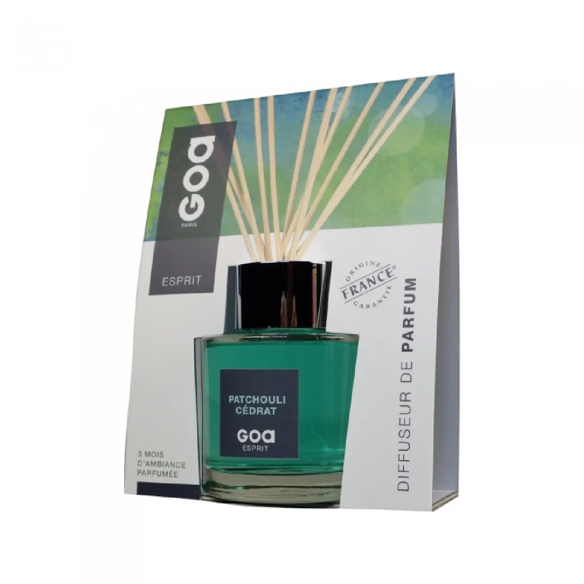 Goa Tier Esprit Patchouli Cédrat 200 Ml - Verre - Image 3
