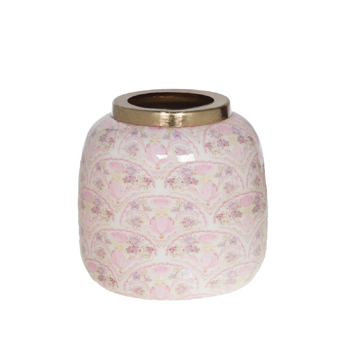 Vase Calista 17 cm métal 17.00 cm table passion 17.00x17.00 cm - Image 2