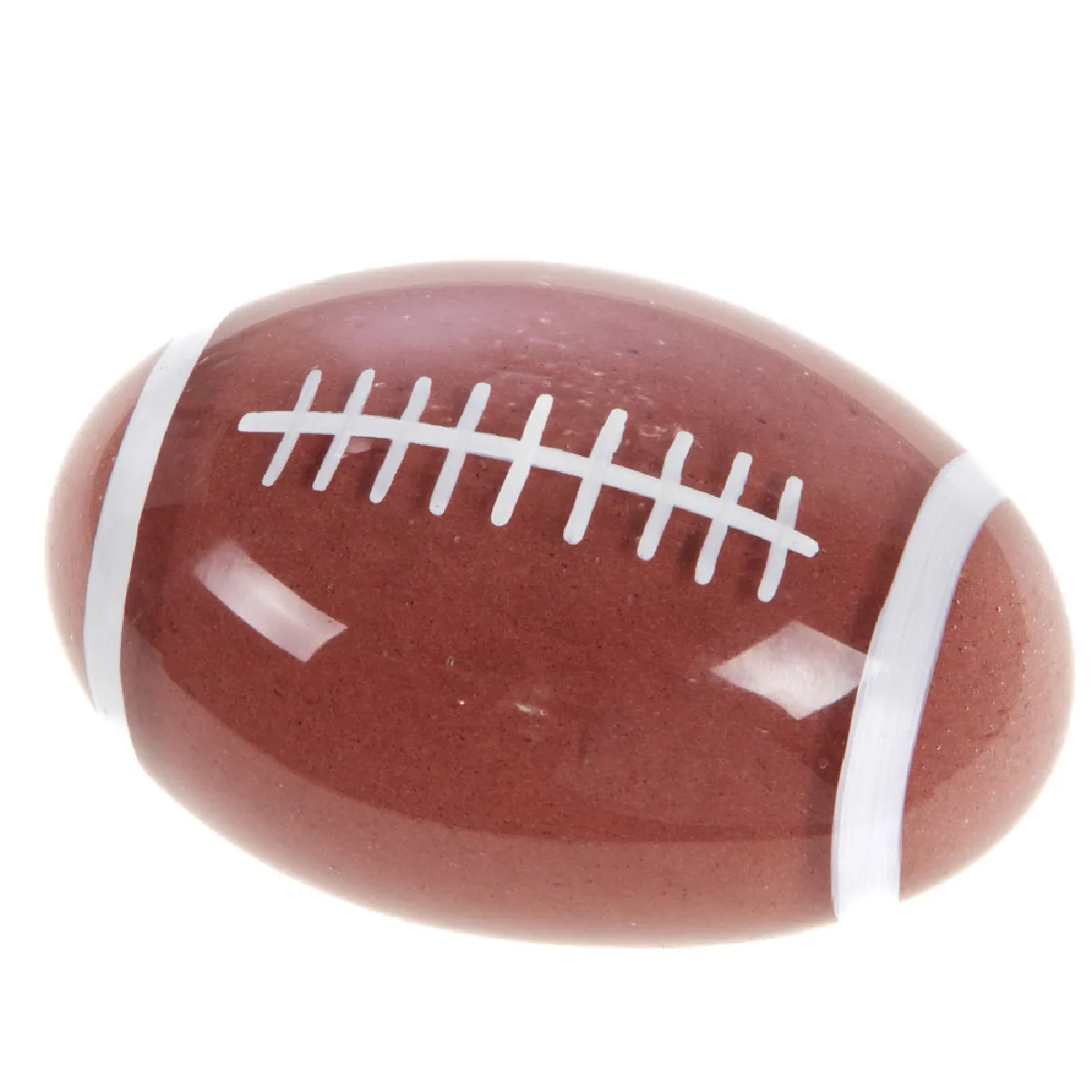 Ballon de Rugby sulfure verre 11.00x7.50 cm - Image 4