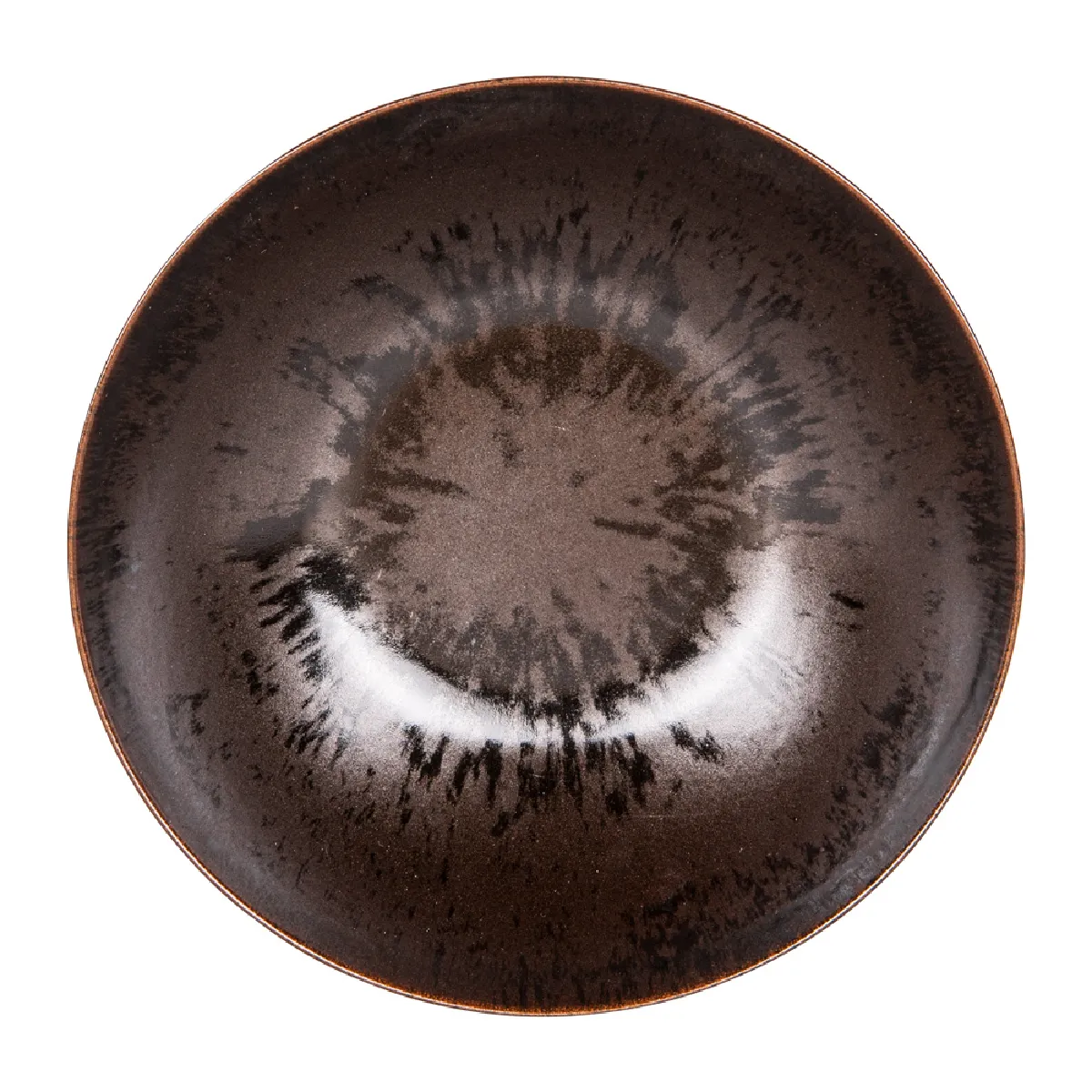 Non Communiqué Marron Saladier Onyx 24 Cm - Table Passion - Grès - Image 3