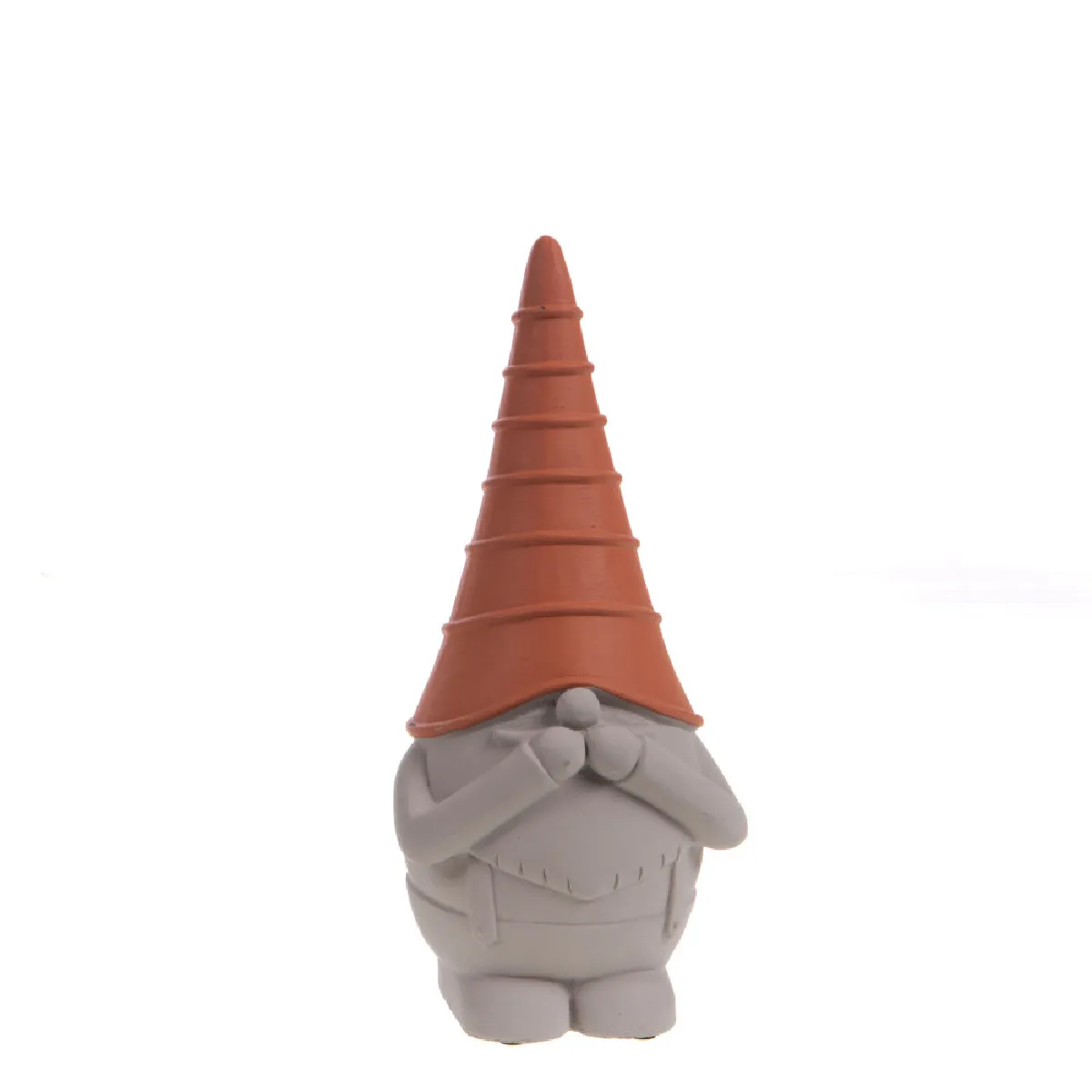 Amadeus Gris Statuette Gnome Ciment