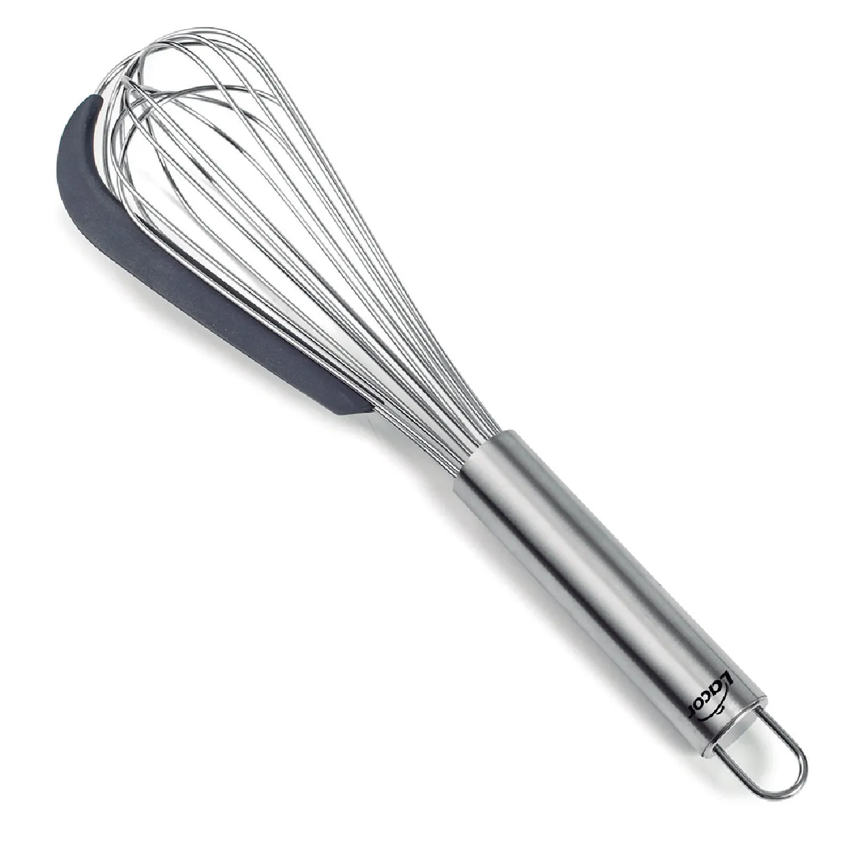 Lacor Gris Fouet Silicone Avec Grattoir - Image 5