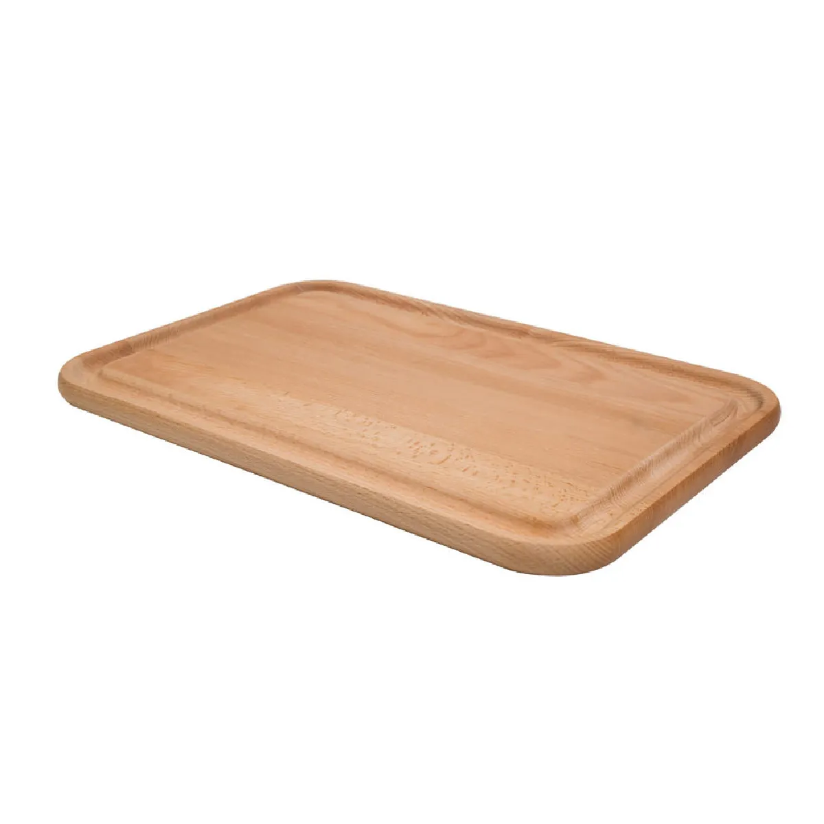 Marron Planche À Découper Rectangle 45X30 Cm En Hêtre Avec Rigole - T&G Woodware - Bois - Image 3