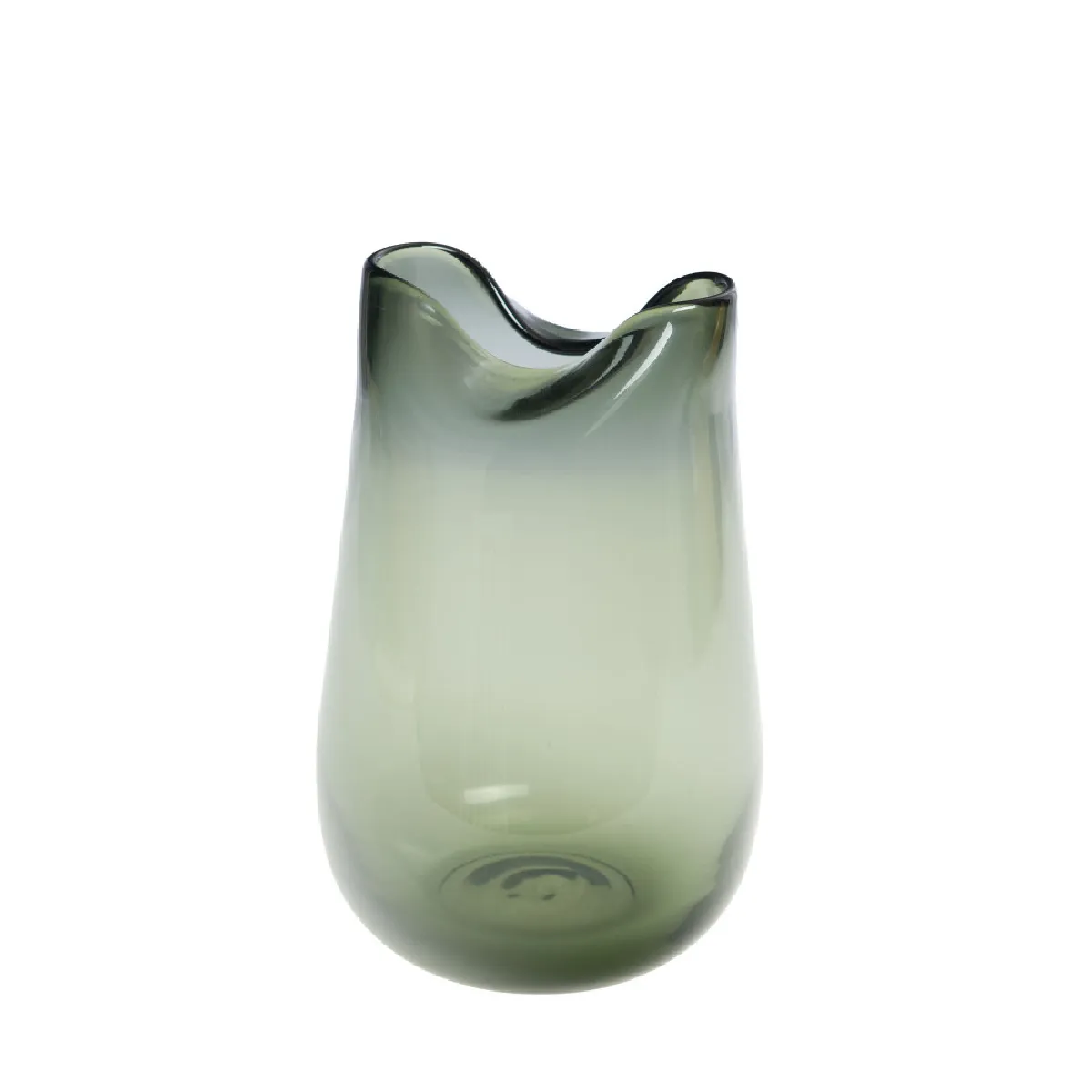 Amadeus Vert Vase Jules 25 Cm - Verre - Image 2