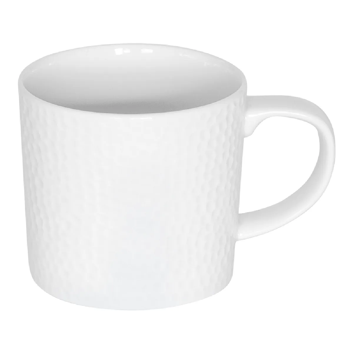 Table Passion Blanc Mug Louna 30 Cl (Lot De 4)