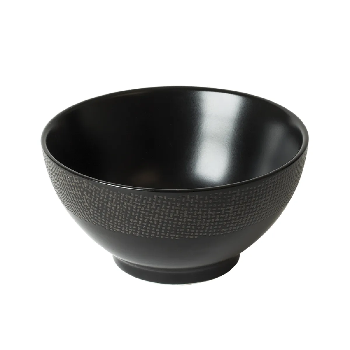 Table Passion Noir Bol Vésuvio 14 Cm (Lot De 6)