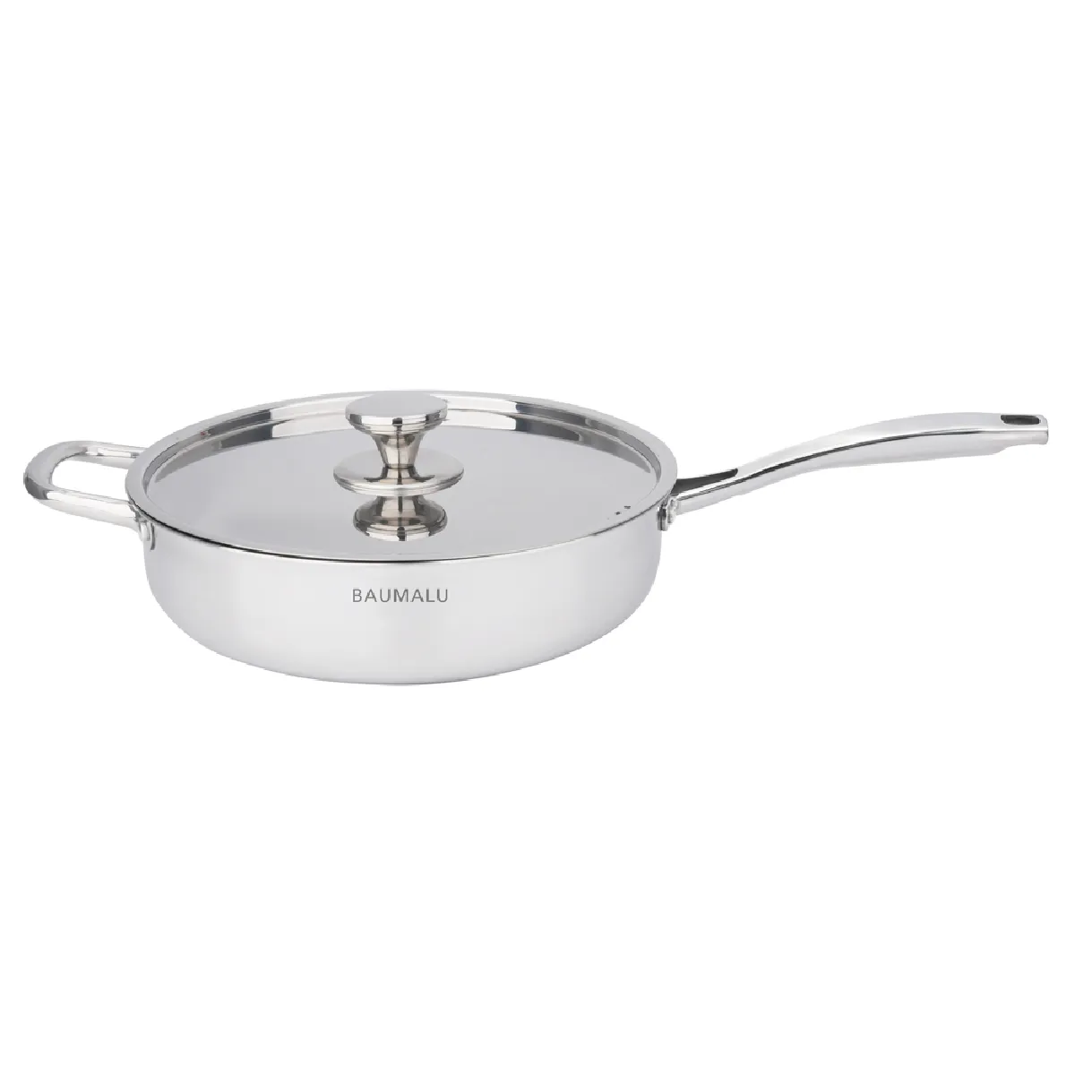 BAUMALU Sauteuse avec couvercle Tripli 28 cm