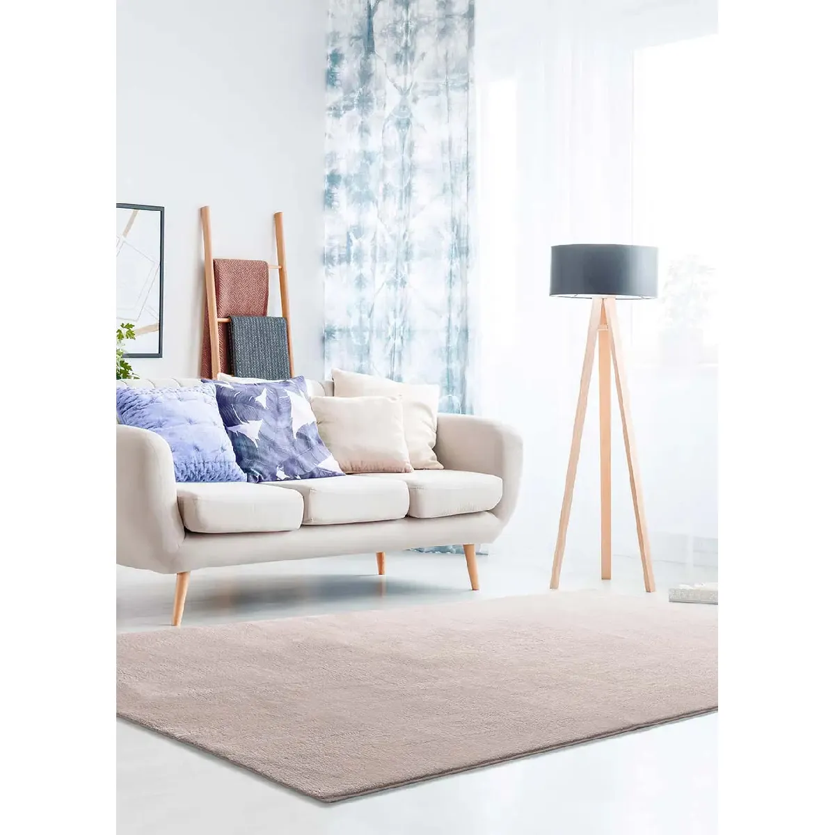 ATTICGO Tapis lavable uni LOFT 120x170 cm - vue 8