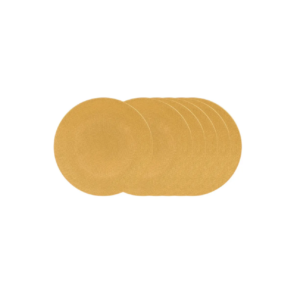 TABLE PASSION Assiette À Pain Vésuvio Safran 16 Cm (Lot De 6)