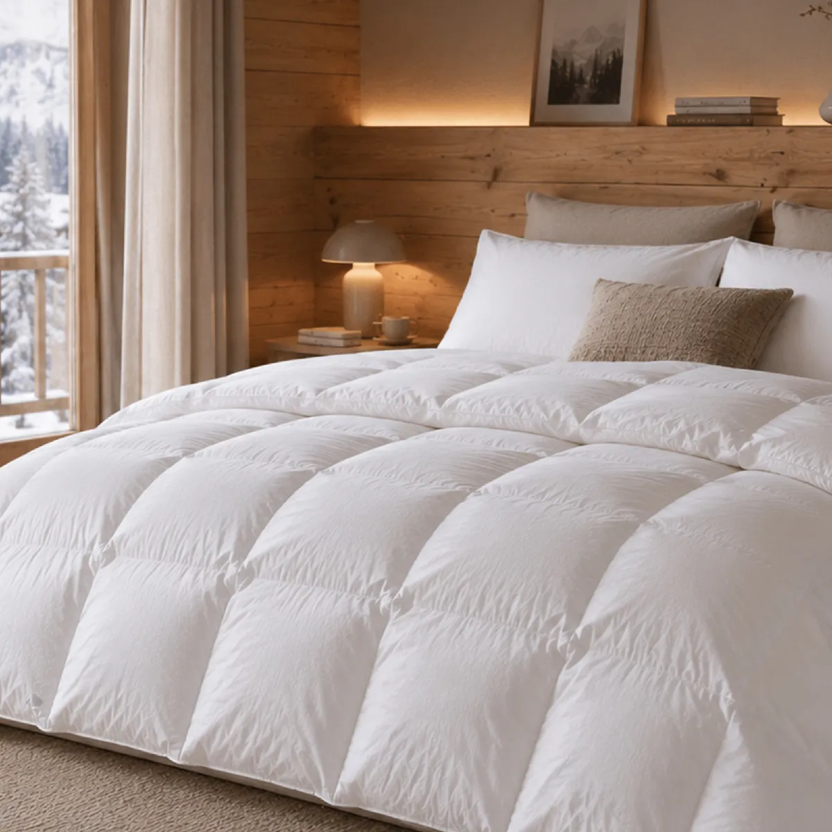 LINNEA Couette ISLAND garnissage duvet de canard Chaud (hiver) 400 g/m2