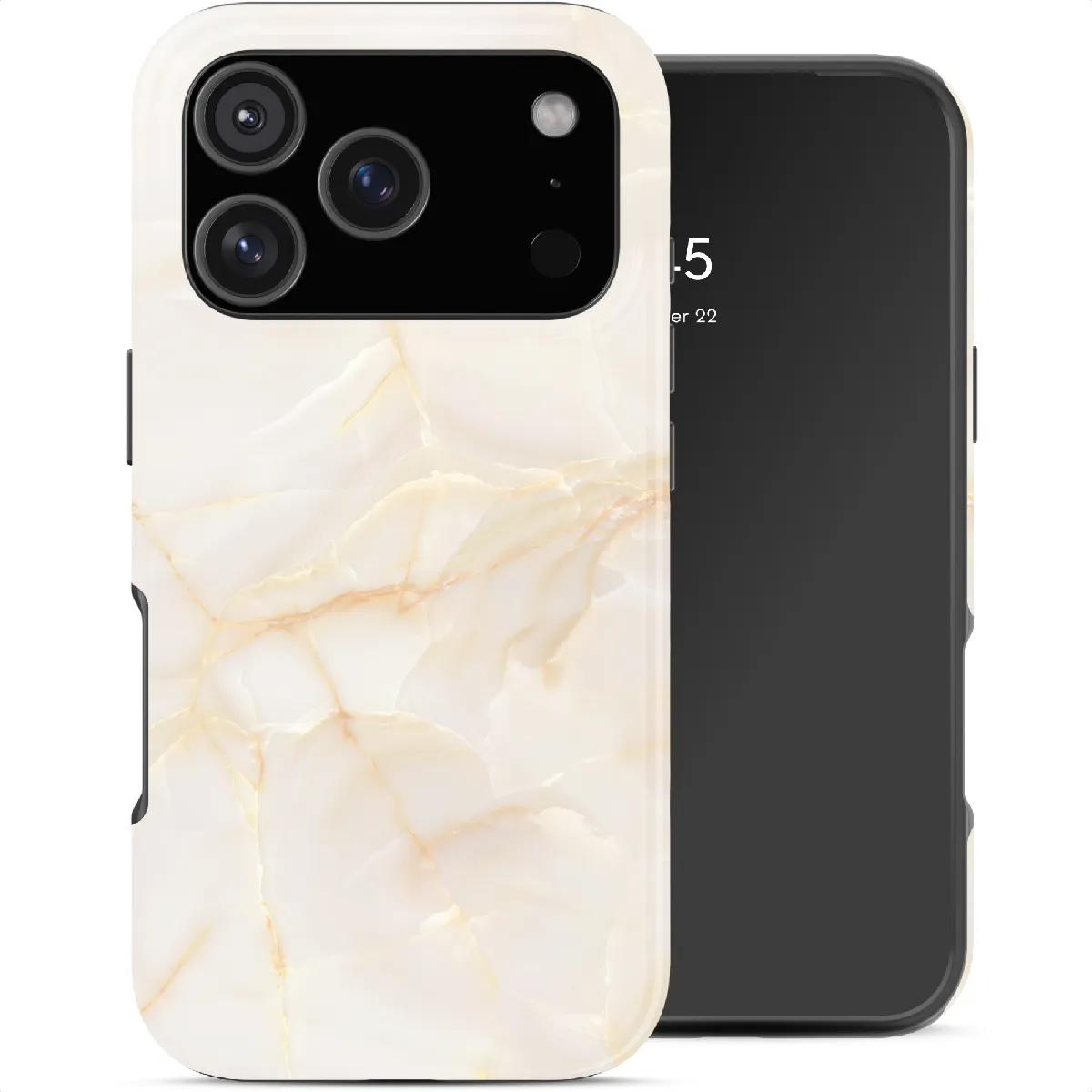 Selencia Beige Coque Arrière Vivid Apple Iphone 17 Pro