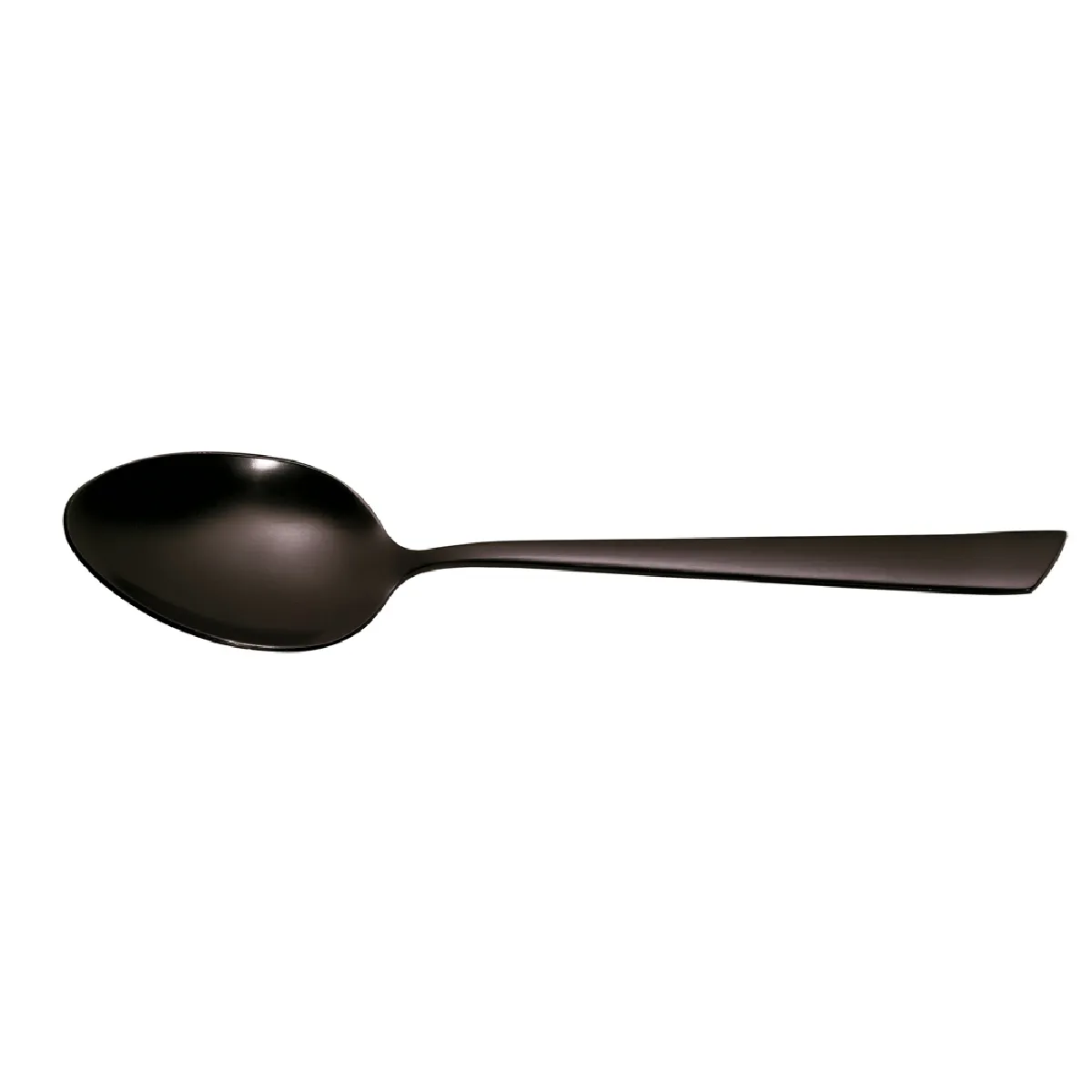 Cuillère de table monobloc Delta black inox (lot de 6)
