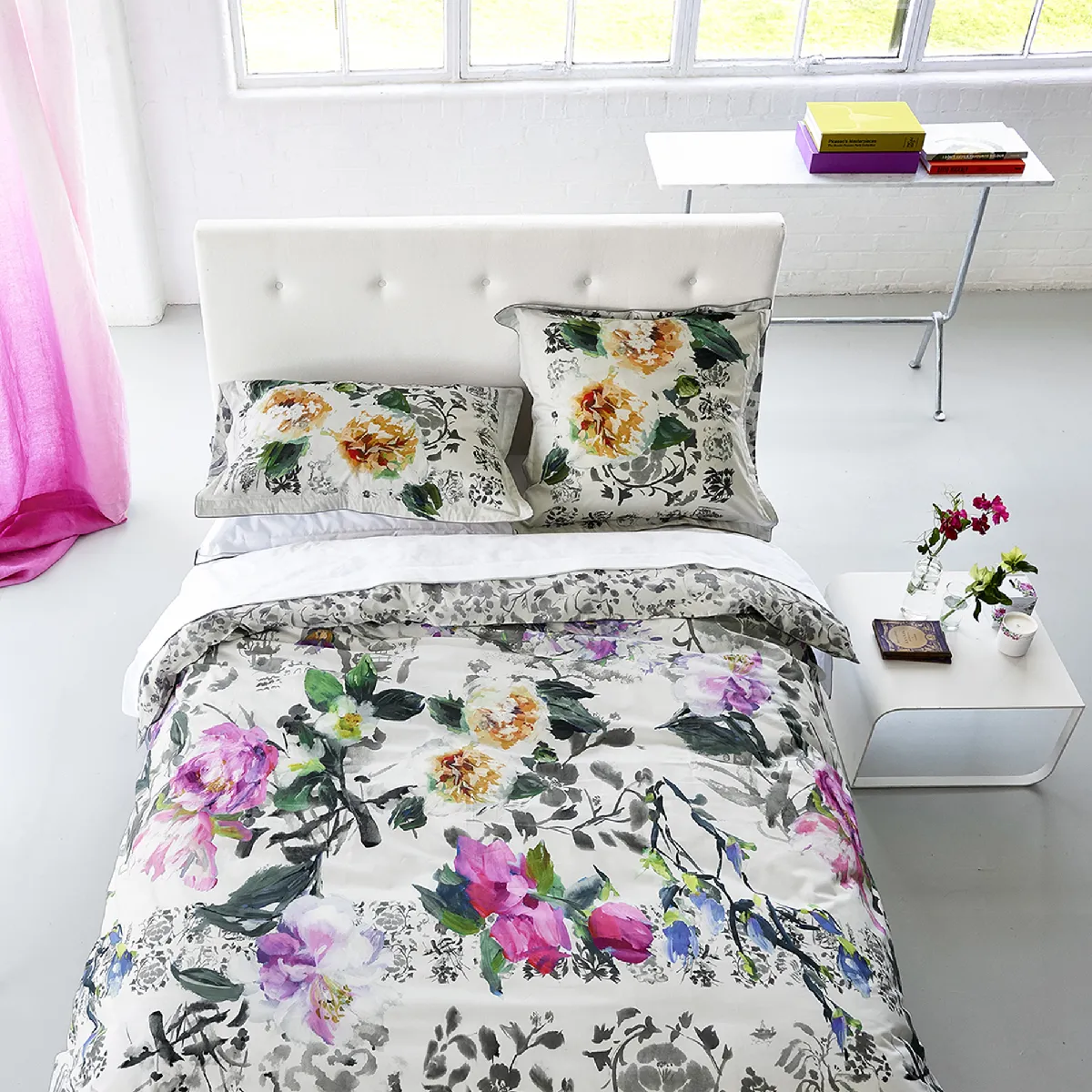 Parure de lit MAJOLICA en percale de coton - DESIGNERS GUILD