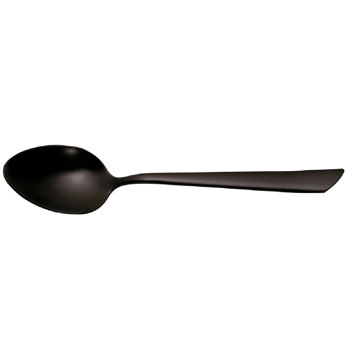 Cuillère à café monobloc Delta black inox (lot de 6)