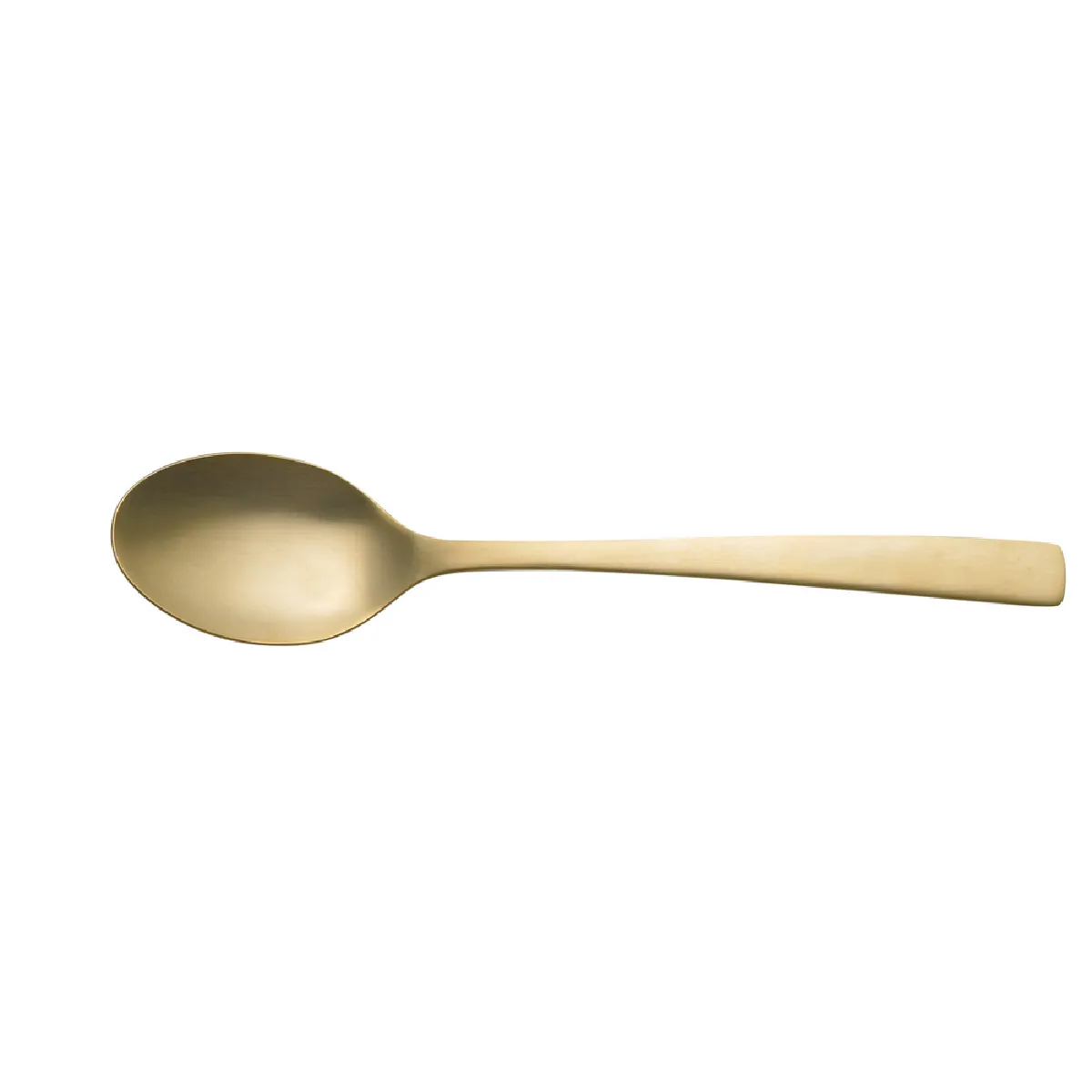 Cuillère de table monobloc Jet doré (lot de 6)