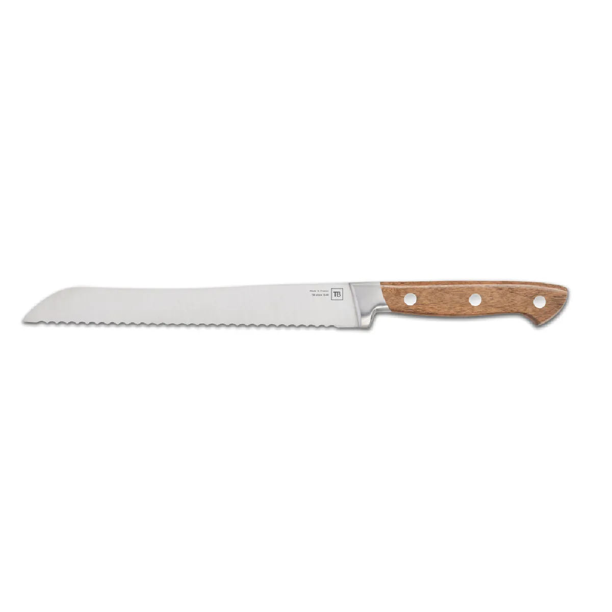Couteau à pain Georges en bois 20 cm