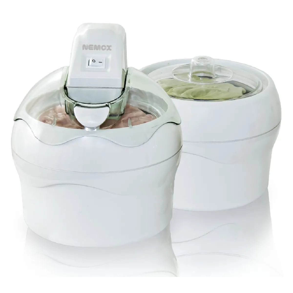 NEMOX Sorbeti&egrave;re duo 2x1.1l 15w - 0034410800 - Gelato Duo Lux - 