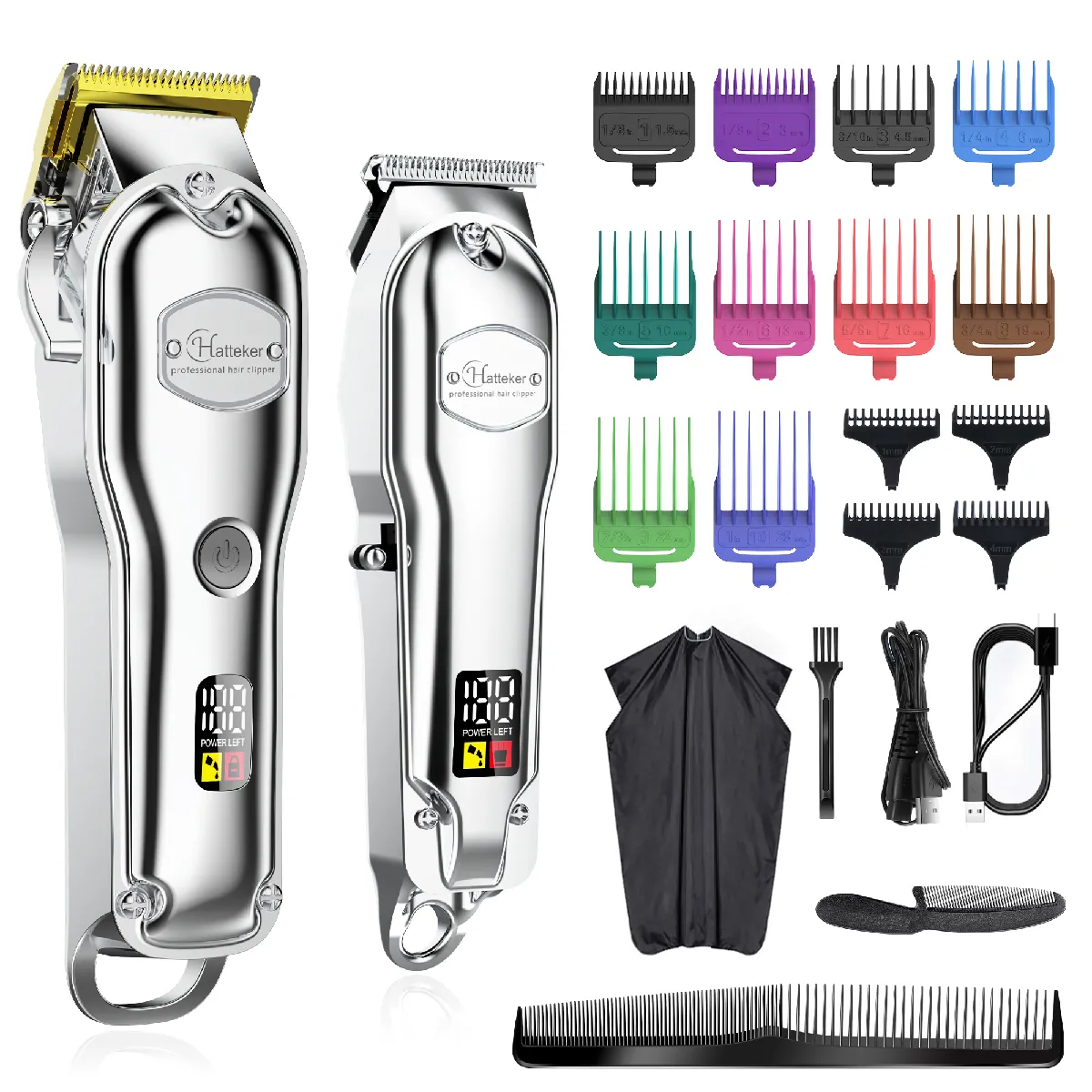 HATTEKER RFC-696 Tondeuse Cheveux et Tondeuse Barbe