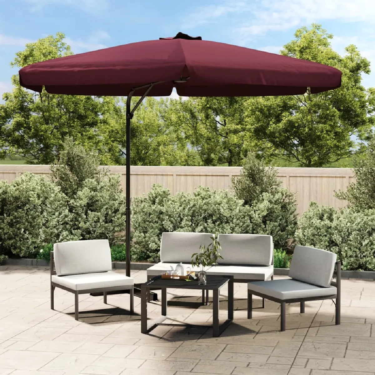 Vidaxl Parasol de jardin avec mât en 300 cm - vue 2