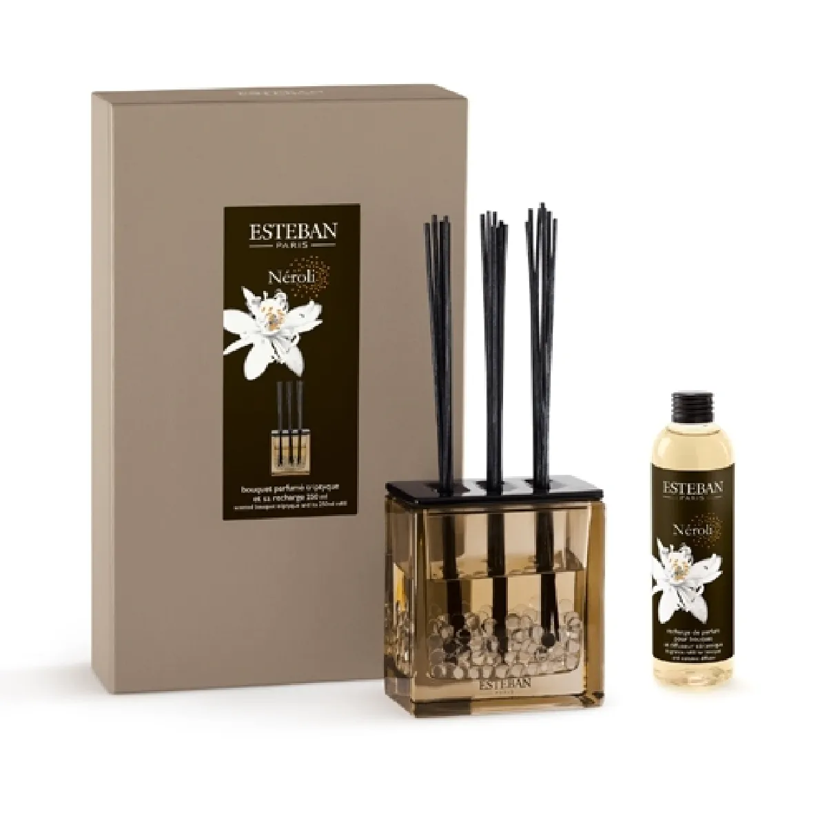 ESTEBAN Bouquet parfum&eacute; Triptyque - Neroli Multicolore  Paris Parfums