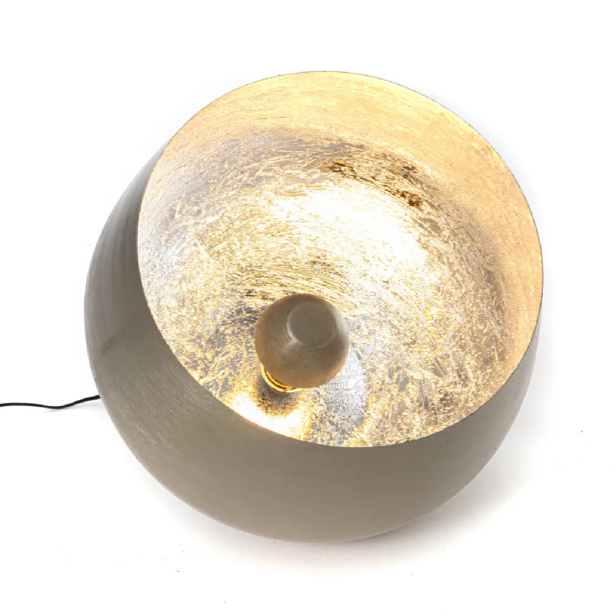 Lampe de table Samuel argent 50 cm métal 50.00 cm Amadeus 50.00x50.00 cm - Image 2