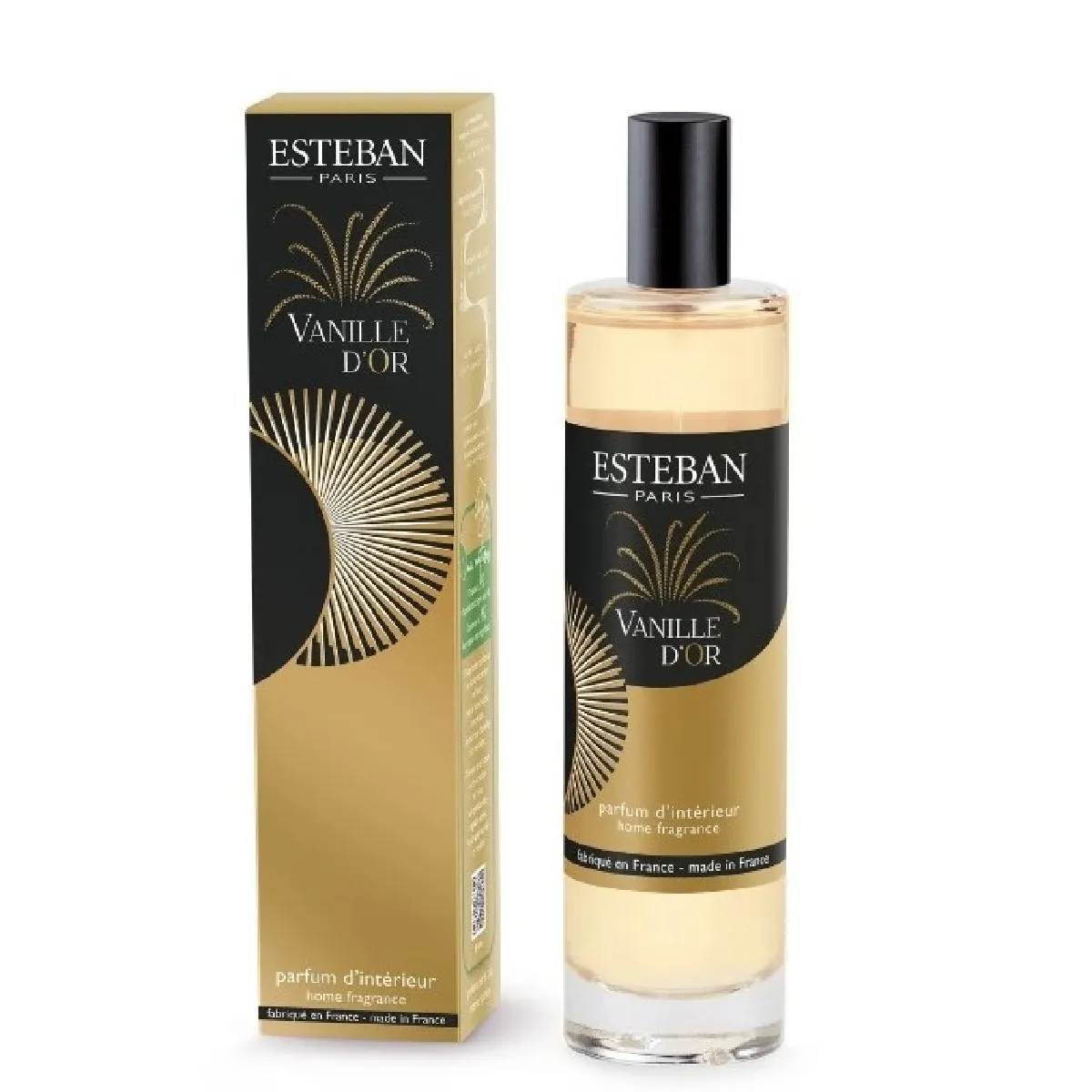 Esteban Vaporisateur Vanille D'or 75Ml