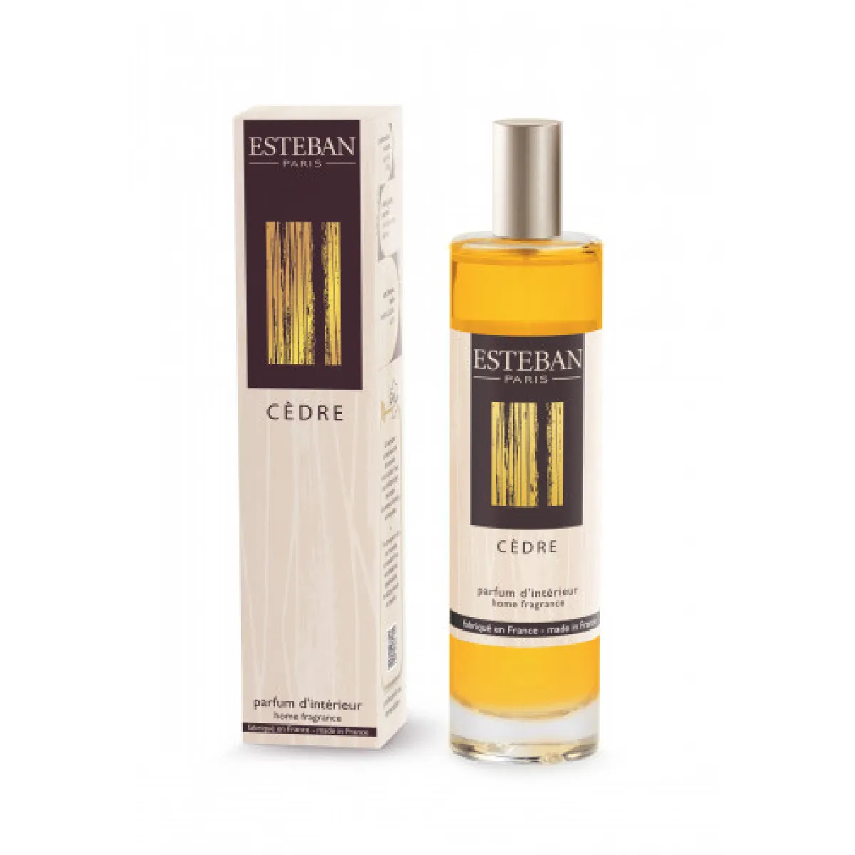 Esteban Beige Vaporisateur Cèdre 75 Ml - Image 3
