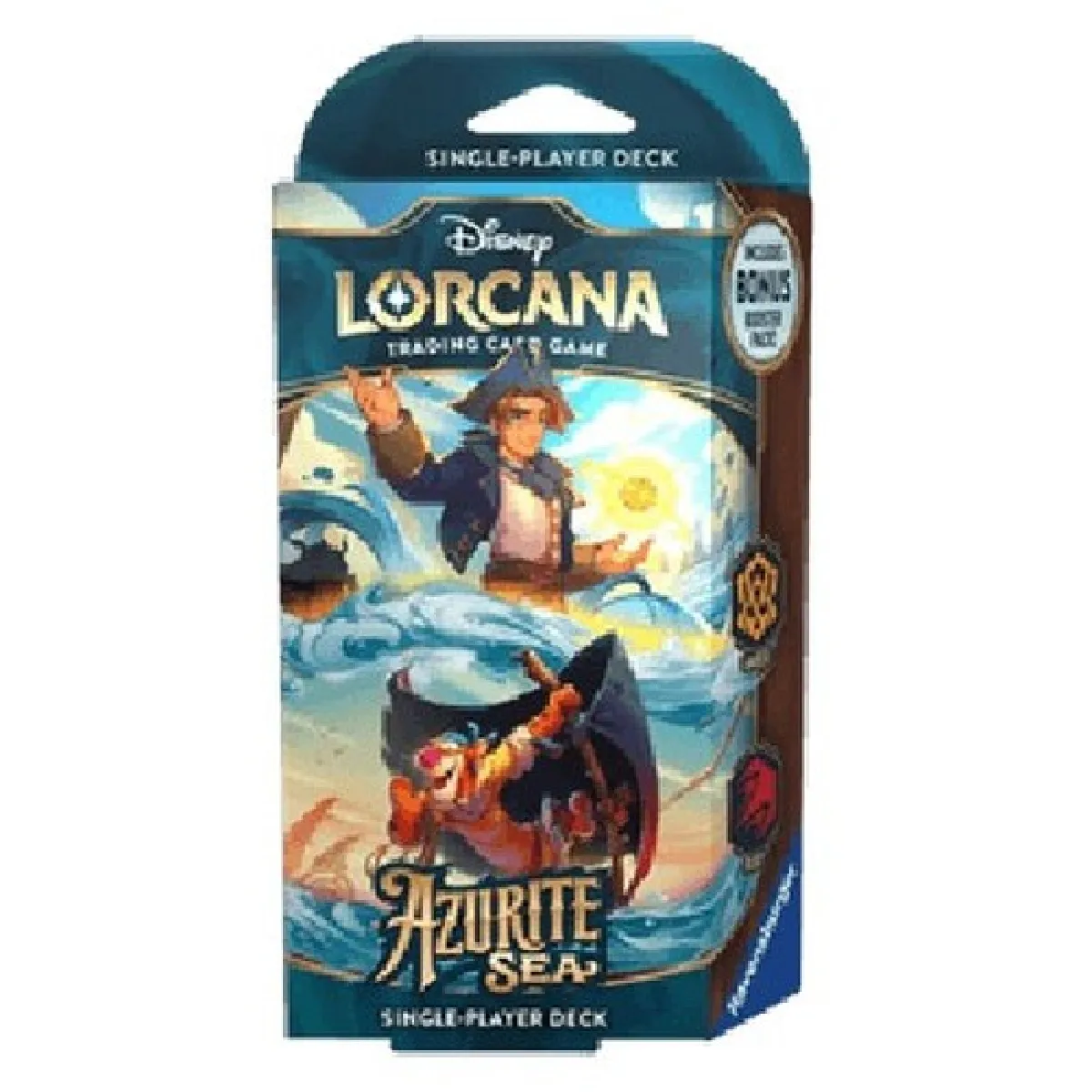 Lorcana Azurite Sea: Amber & Ruby Starter Deck - vue 1