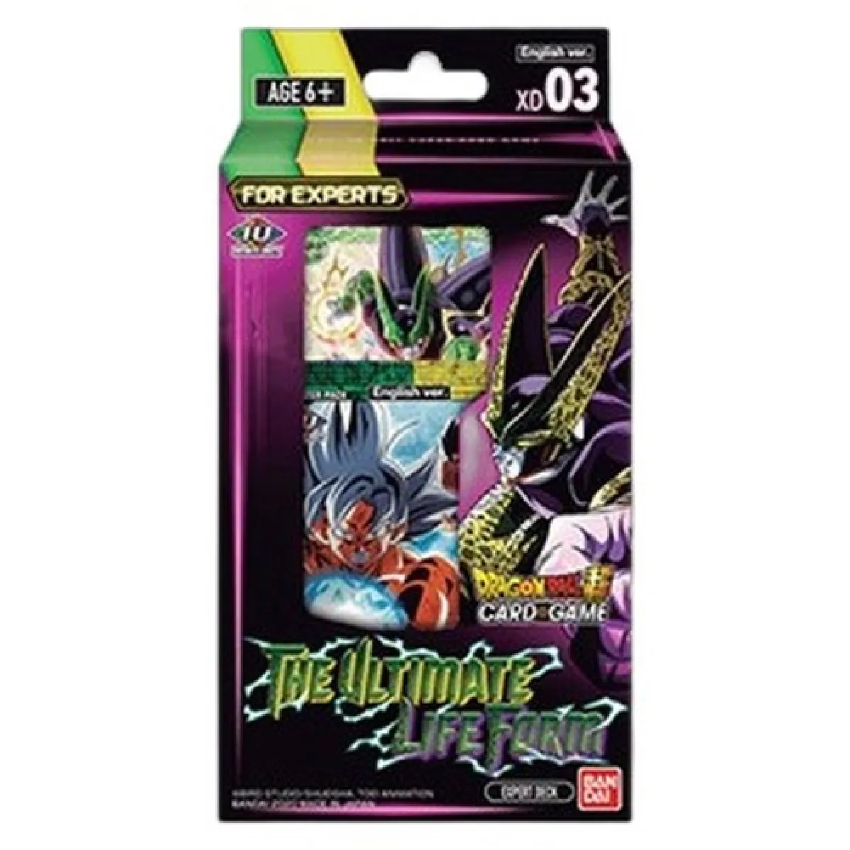 Jeu de Cartes Dragon Ball Super Expert Deck – The Ultimate Life Form