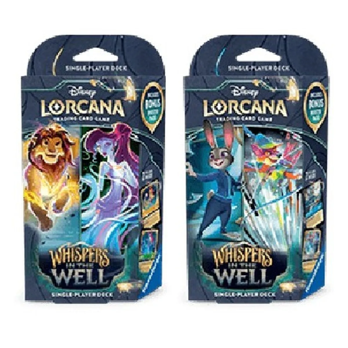 Lorcana Whispers in the Well: 2 Starter Deck Set - vue 1
