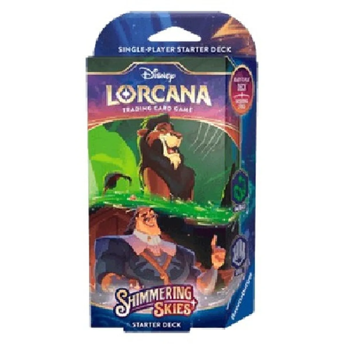 Lorcana Shimmering Skies: & Steel Starter Deck