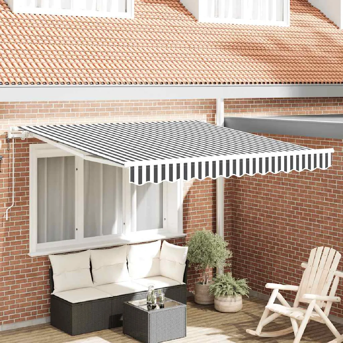 Vidaxl Auvent rétractable automatique 300x250 cm - vue 4