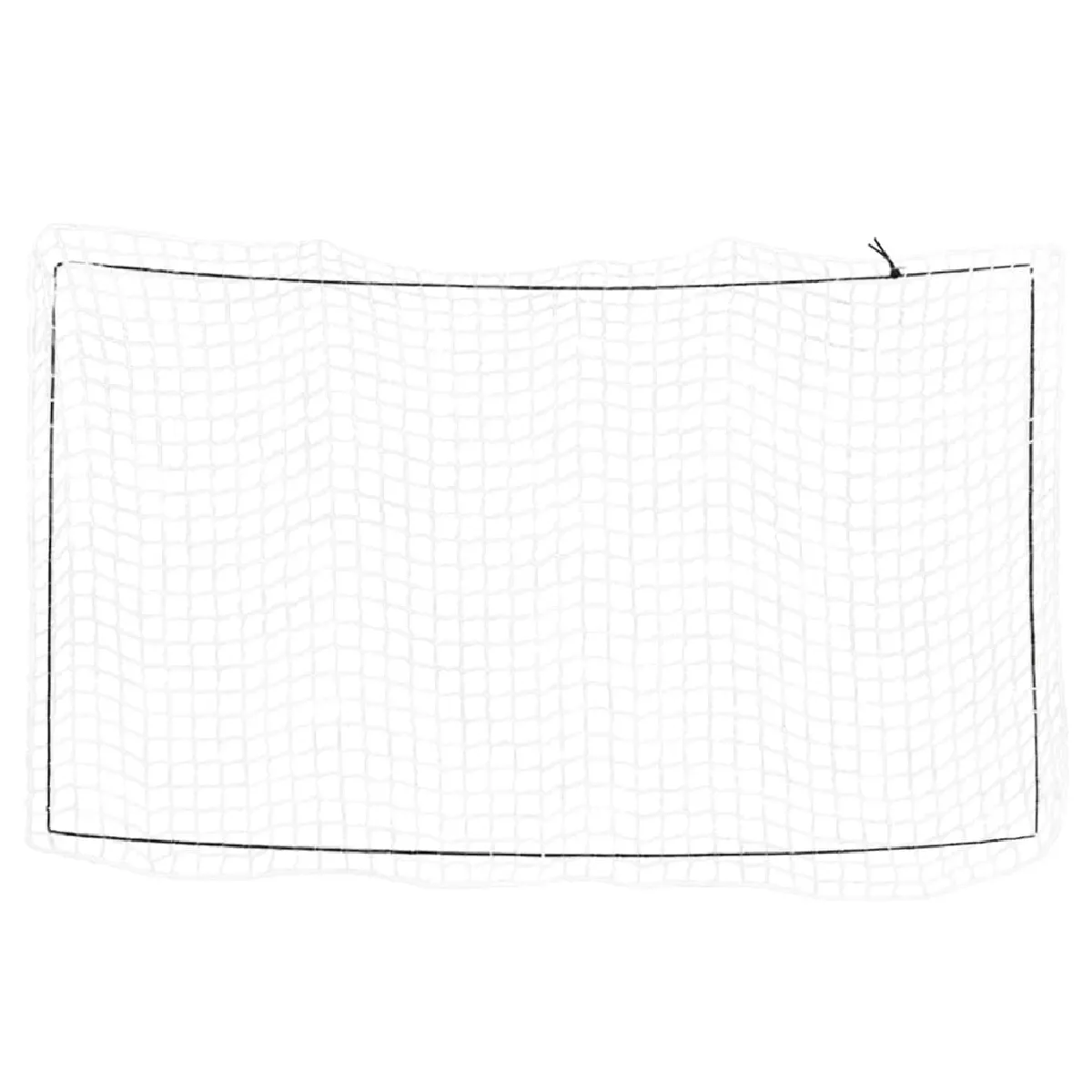 Comparer les prix de vidaXL Filet pour remorque avec corde élastique blanc 4,5x2,5 m PP