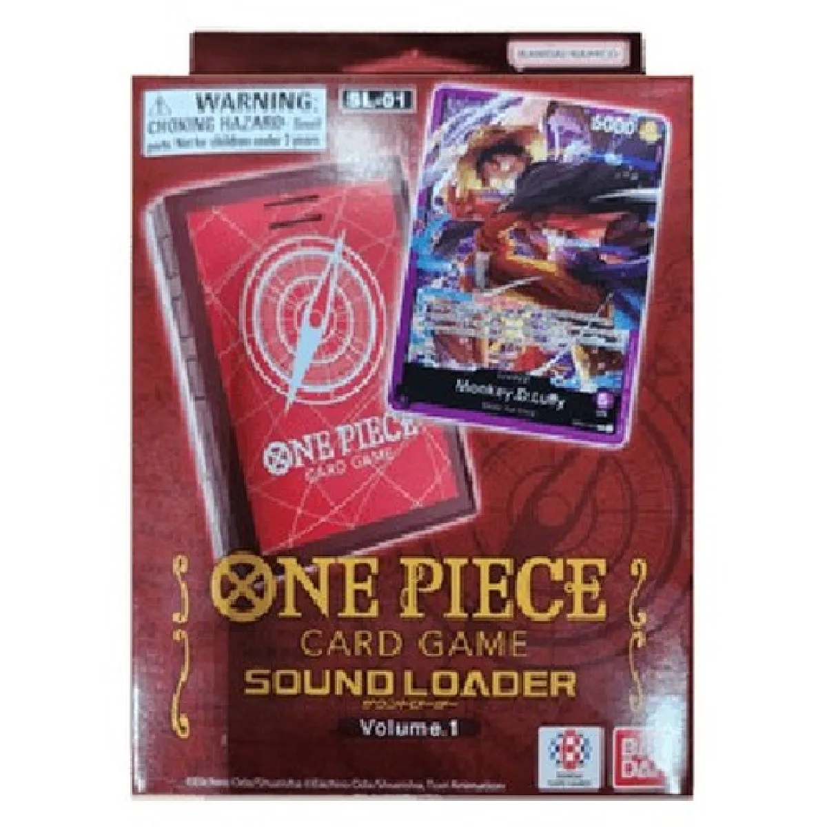 Chargeur de Cartes One Piece Volume 1 Monkey.D.Luffy – Effets Sonores