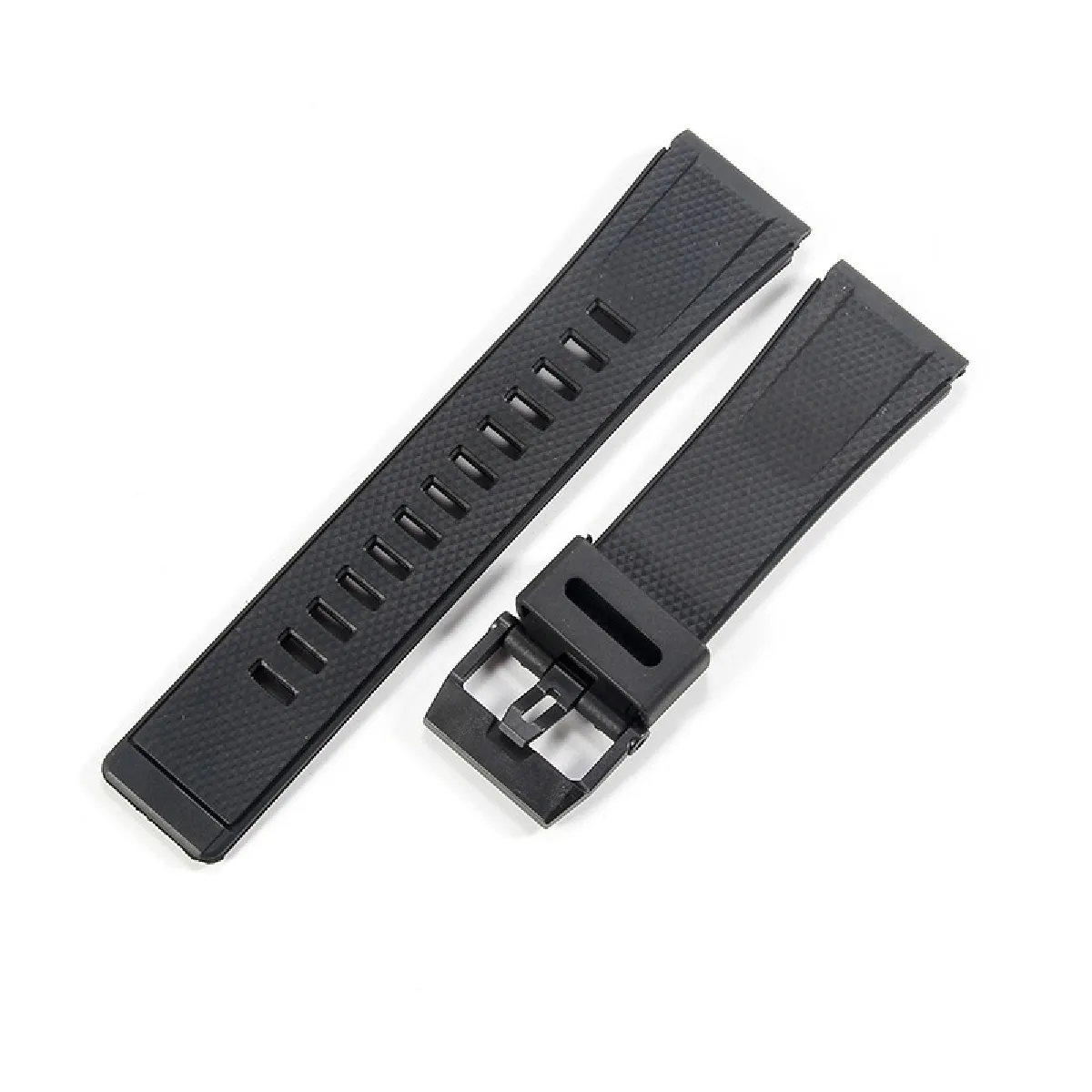Inf Noir Bracelet De Montre En Silicone Pour Casio Ga2000
