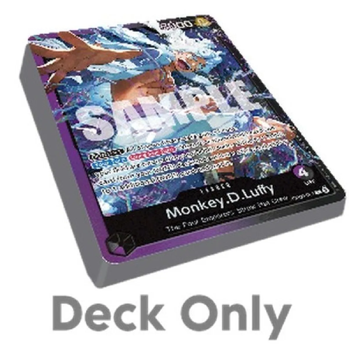 One Piece Starter Deck: Monkey.D.Luffy Deck Pack - vue 2
