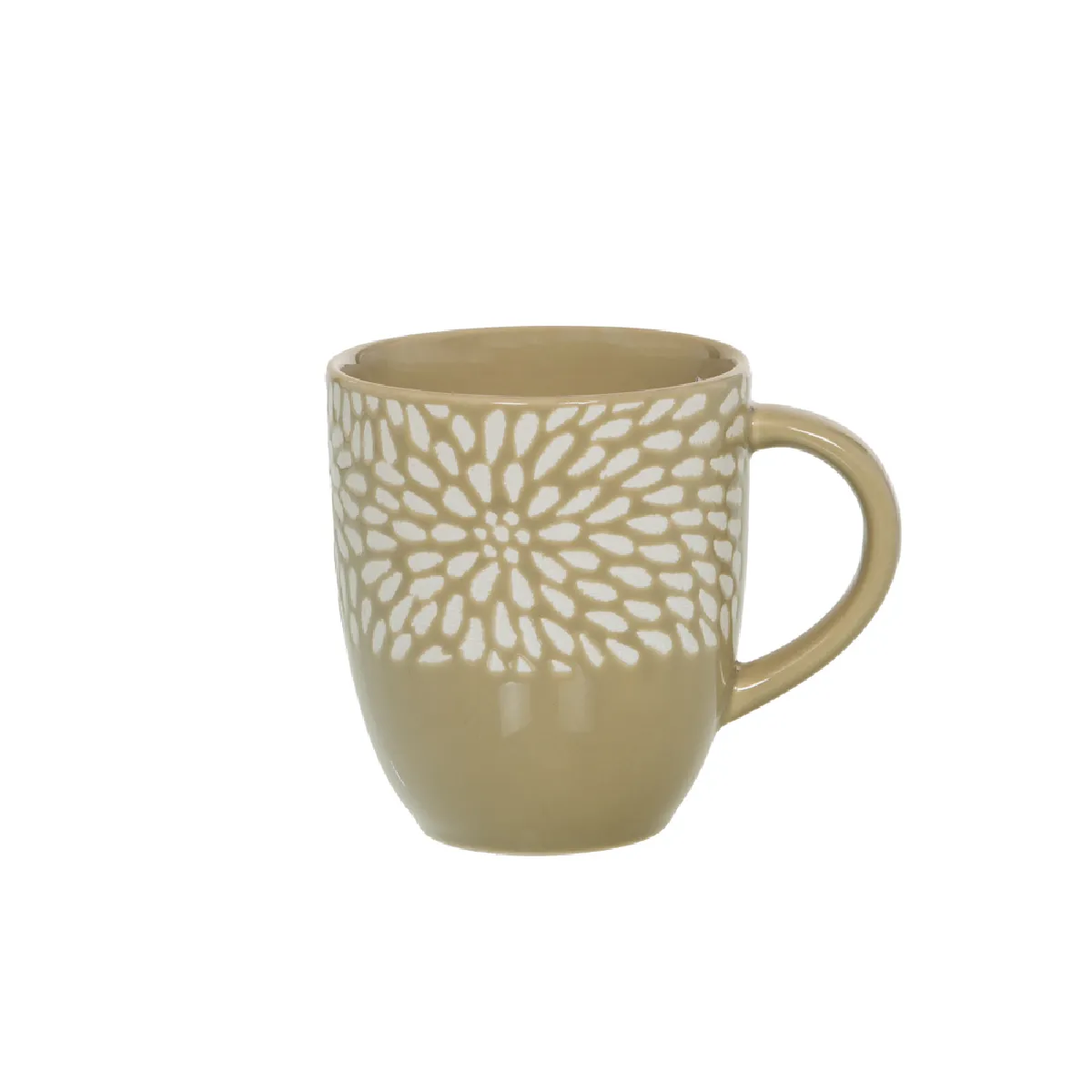 Table Passion Vert Mug Tahini 30 Cl (Lot De 2) - Grès - Image 2