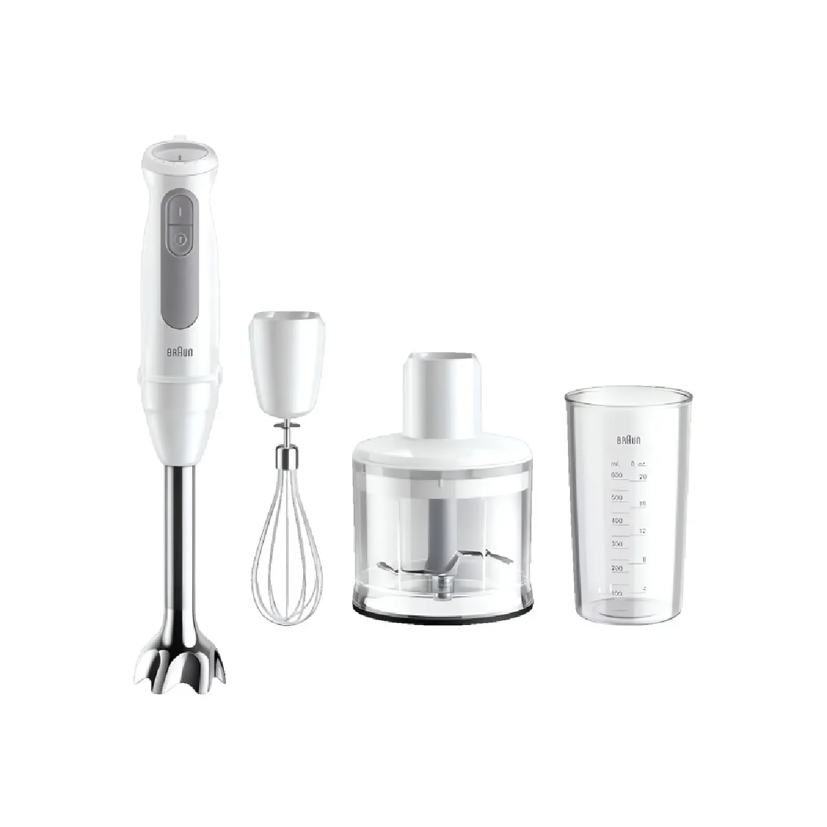 Mixeur Plongeant Braun MQ50236M – 1000 W, 21 Vitesses, Système EasyClick Plus - vue 5