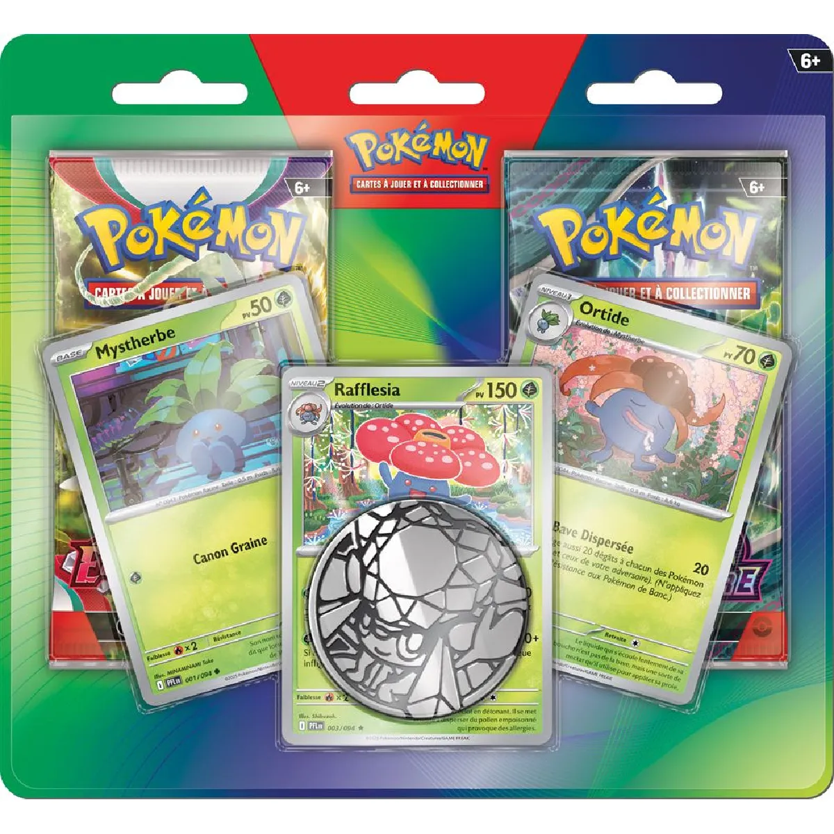 Carte à collectionner Pokémon Pack 2 boosters Mars 26 Blister - vue 2