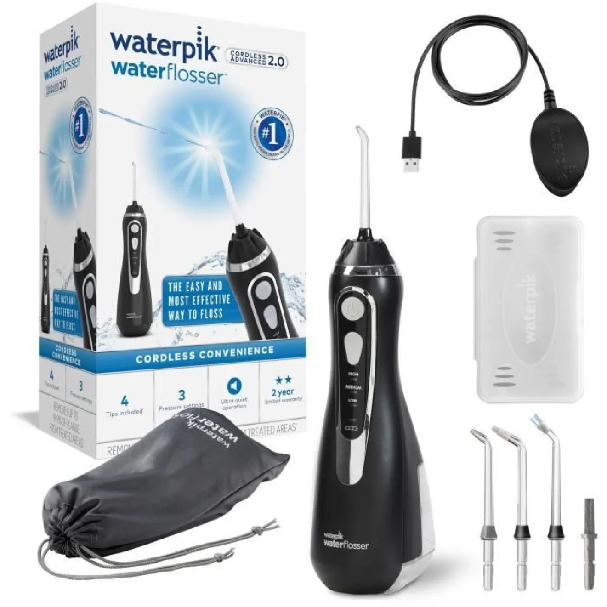 Waterpik Noir Wp-582 Advanced