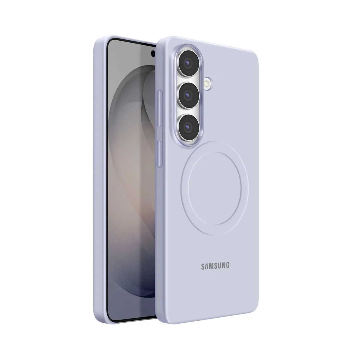 Samsung Coque MagSafe pour Galaxy S26 en Silicone Protection Renforcé Indigo