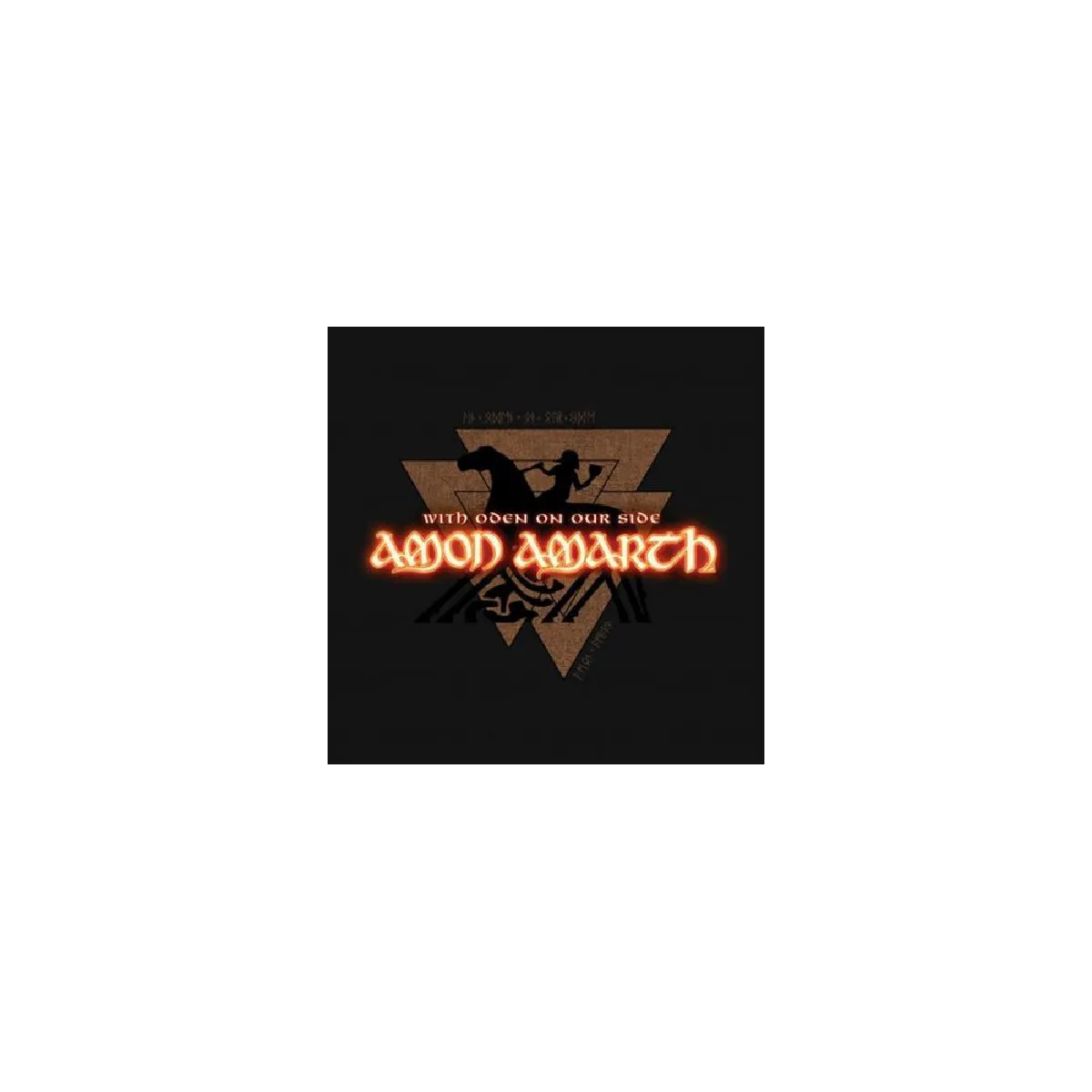 Pias Amon Amarth - With Oden On Our Side - Vinyle marbré orange/rouge