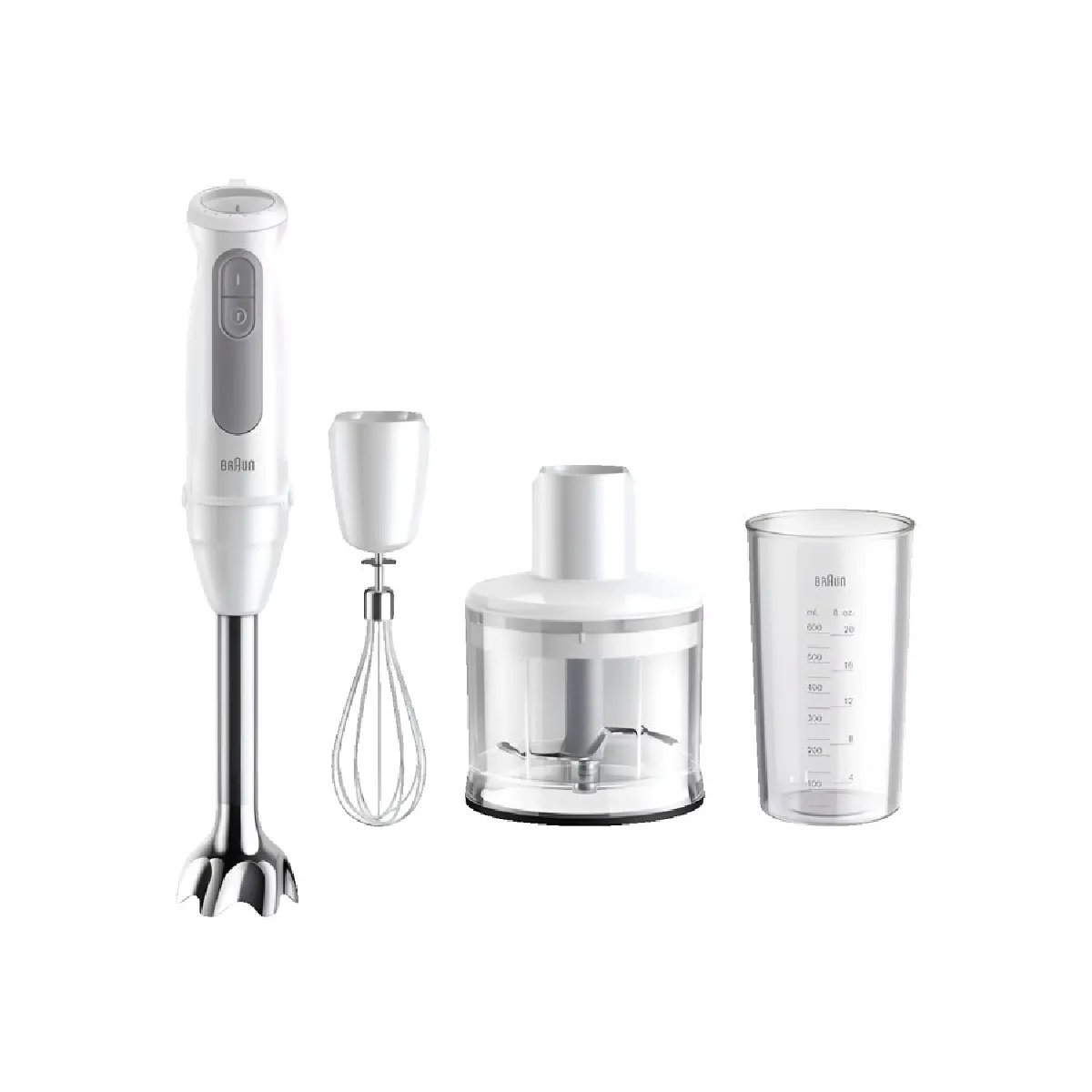 Mixeur Plongeant Braun MQ50236M – 1000 W, 21 Vitesses, Système EasyClick Plus - vue 6
