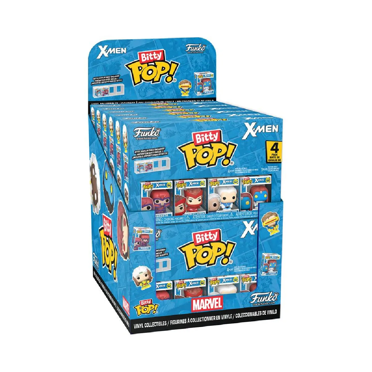 ASST Bitty POP 4pk X Men - vue 9